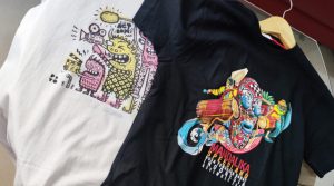 proses sablon cetak kaos 