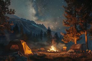 tempat camping di lembang