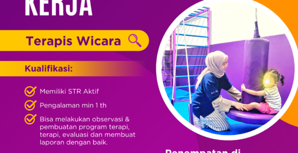 lowongan kerja terapis wicara