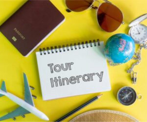 cara menyusun itinerary perjalanan