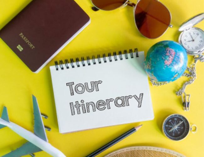 cara menyusun itinerary perjalanan