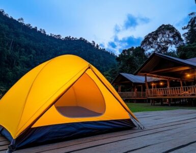 tempat camping di lembang