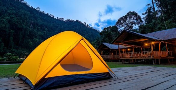 tempat camping di lembang